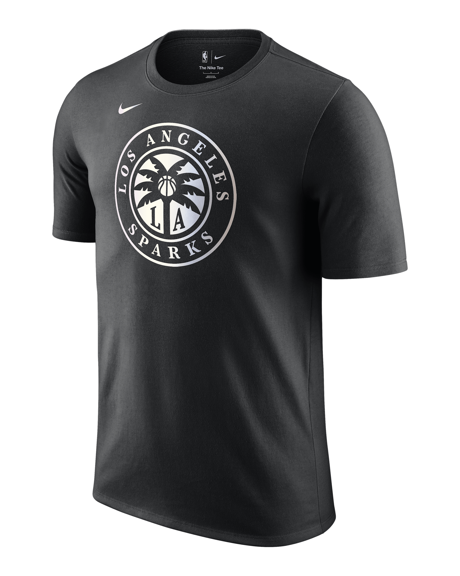 Los Angeles Sparks Nike WNBA Iridescent Logo T-Shirt. Nike.com